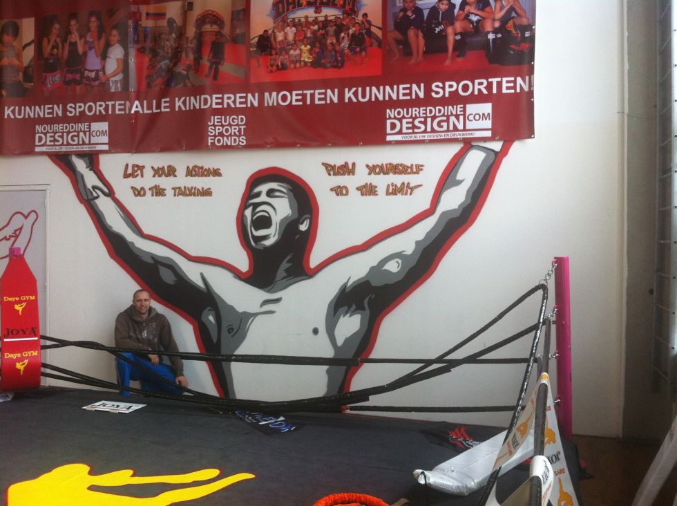 Muhammad ali mural