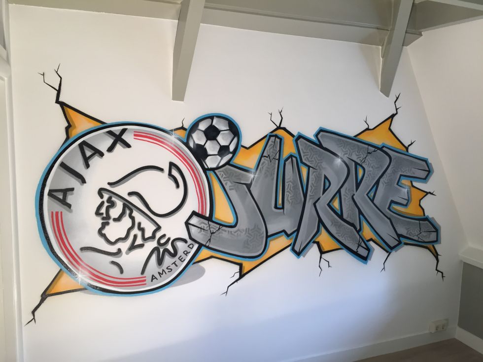 Graffiti kinderkamer